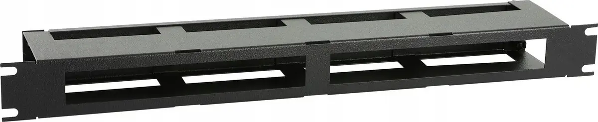Cable management panel LOGON RAO420BL Photo 2