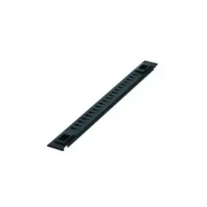 Blank panel LOGON RAB400BL Black 1U 19 inch
