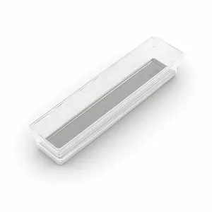 KIS organizatora kaste 2310013A94 caurspīdīga gaiši pelēka 30 x 7.5 x 5 cm
