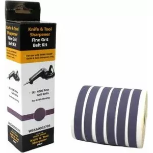 Abrasive sharpening belt Work Sharp 09DX013 6000 grit, pack of 6, blue