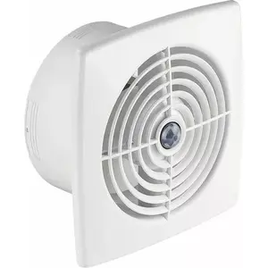 Вытяжной вентилятор AWENTA Retis WR100R Ø100 мм, 14 Вт, IPX4, датчик движения, белый