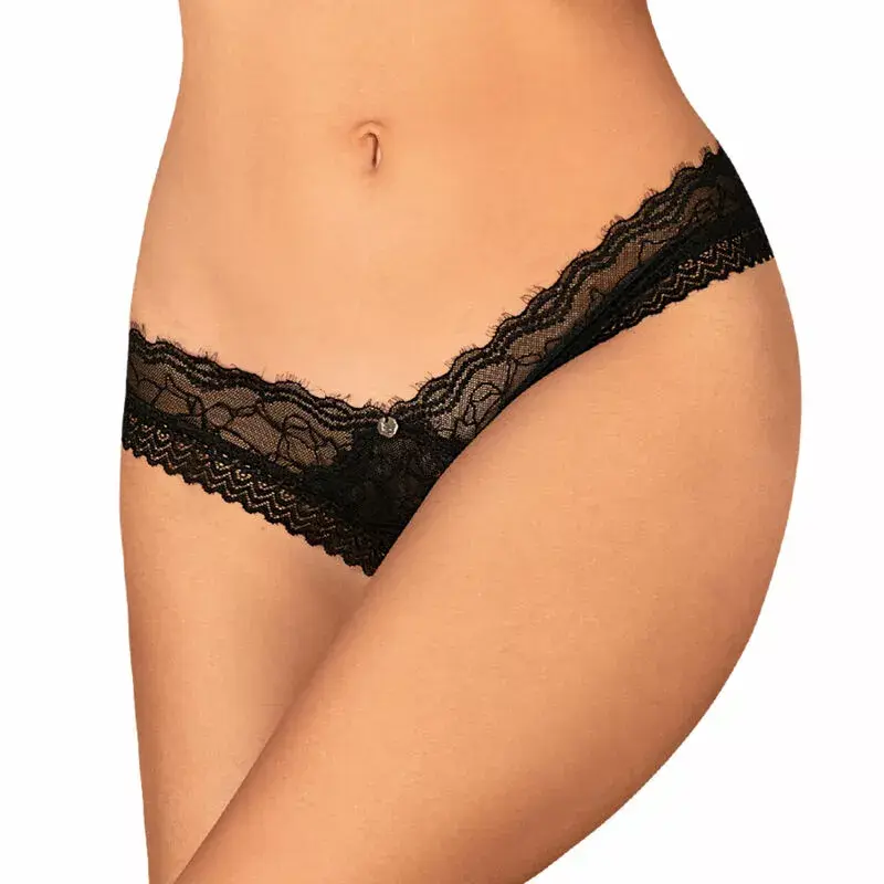 Atvērtas mežģīņu biksītes Obsessive D-236407 XS/S Photo 3