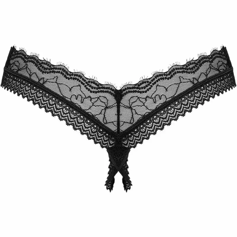 Atvērtas mežģīņu biksītes Obsessive D-236407 XS/S Photo 8