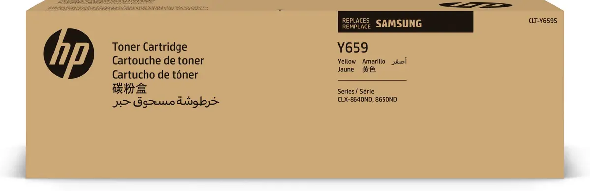 Tonera kārtridžs Samsung CLT‑Y659S dzeltenais, oriģināls