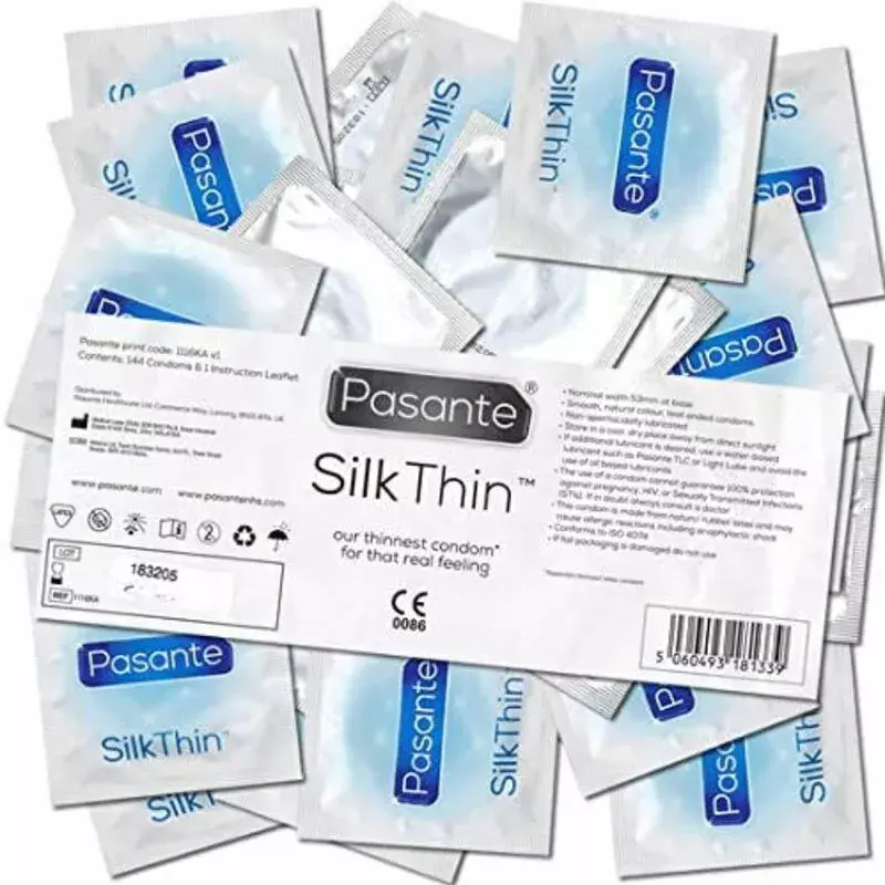 Презервативы PASANTE Silk Thinnest — 144 шт Photo 3