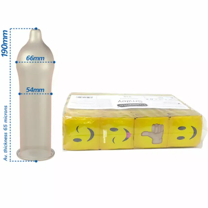 Презервативы PASANTE Smiley Bag 144 шт Photo 2