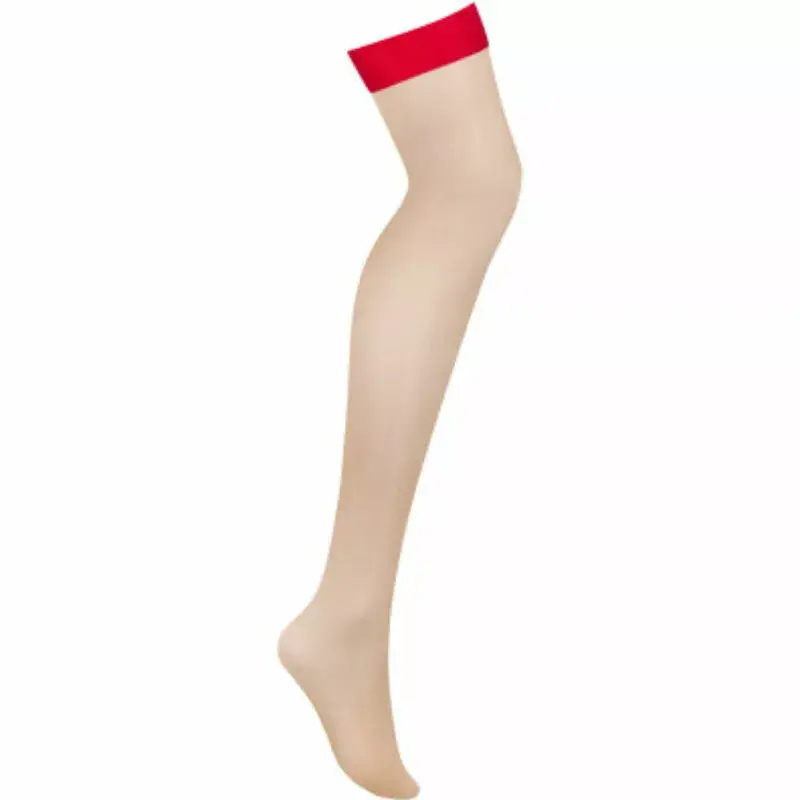 Чулки с поясом Obsessive D-236490 L/XL Photo 5
