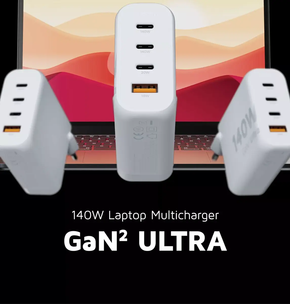 Xtorm 140W GaN² Ultra sienas lādētājs Photo 20