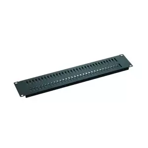 Blank panel LOGON RAB210BL Black 3U Rack accessory