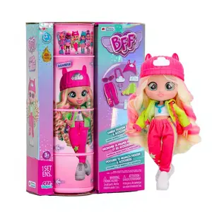 Modes lelle TMTOYS IMC Toys BFF by Cry Babies Hannah — 200 mm, plastmasa un tekstils, no 3 gadiem