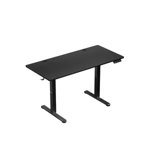 Прямой игровой стол Huzaro Hero 8.2 Black MDF прямоугольный 1200x600 мм, высота 720–1180 мм, нагрузка до 80 кг