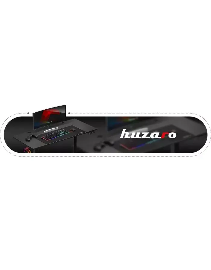 Huzaro Hero 8.2 Black игровой стол 1200x600 MDF Photo 15