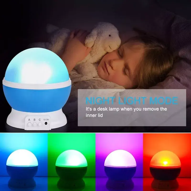 E-LIGHT L1 2-in-1 Starry Sky Projector and Night Light Photo 11