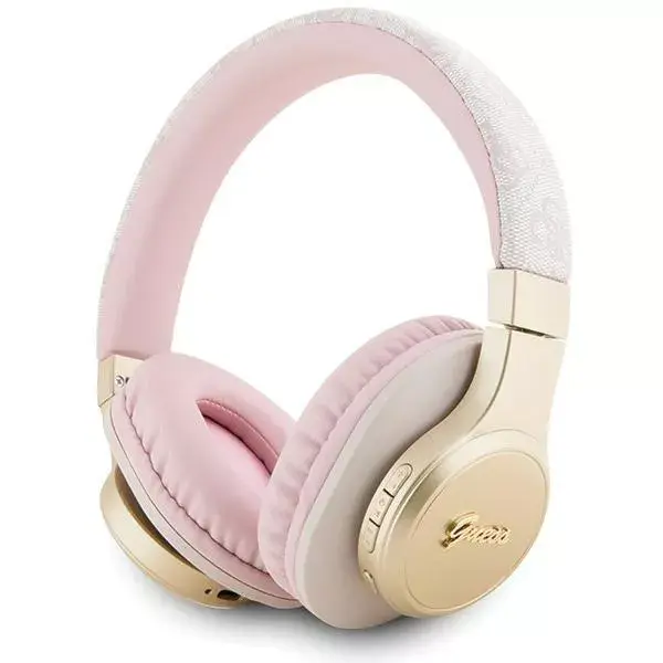 Austiņas Guess PU Leather 4G Script Logo BT5.3 Stereo Photo 5