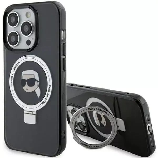 Karl Lagerfeld Ring Stand Case MagSafe priekš iPhone 15 Pro Photo 2