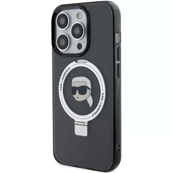 Karl Lagerfeld Ring Stand Case MagSafe priekš iPhone 15 Pro Photo 3