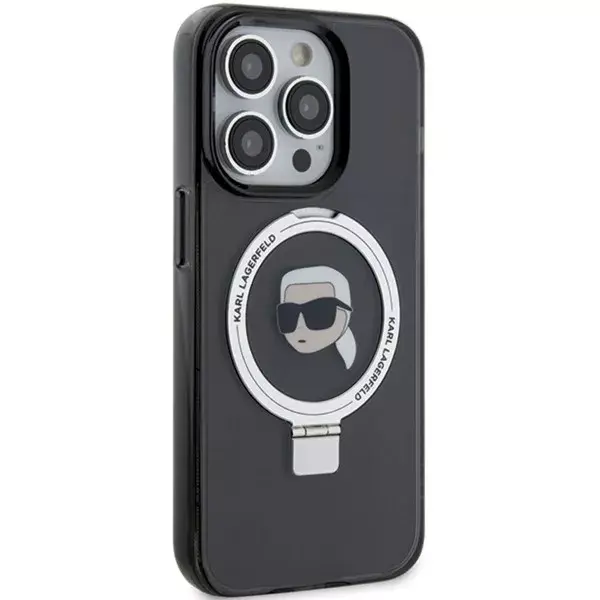 Karl Lagerfeld Ring Stand Case MagSafe priekš iPhone 15 Pro Photo 5