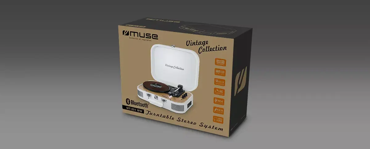 Muse MT-201 WW Automatic Turntable Photo 4