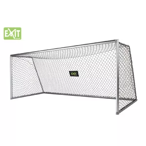 Futbola vārti EXIT Scala Aluminium 5000×2000 mm, uz grīdas piestiprināmi, alumīnija rāmis, jauniešiem