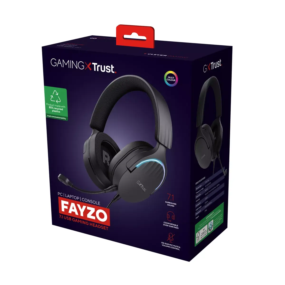 Наушники Trust GXT 490 FAYZO Photo 8