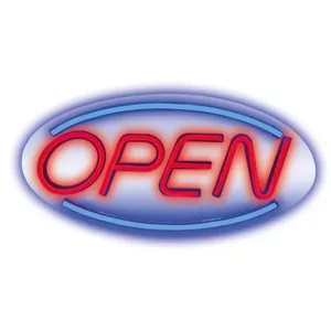 Decorative LED Neon Sign forever FPNE04X Blue-Red PLEXI — wall-mounted plexiglass LED sign