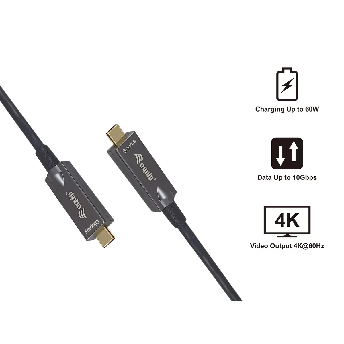 Aktīvā optiskā kabeļa Equip USB-C uz C 10m Photo 4