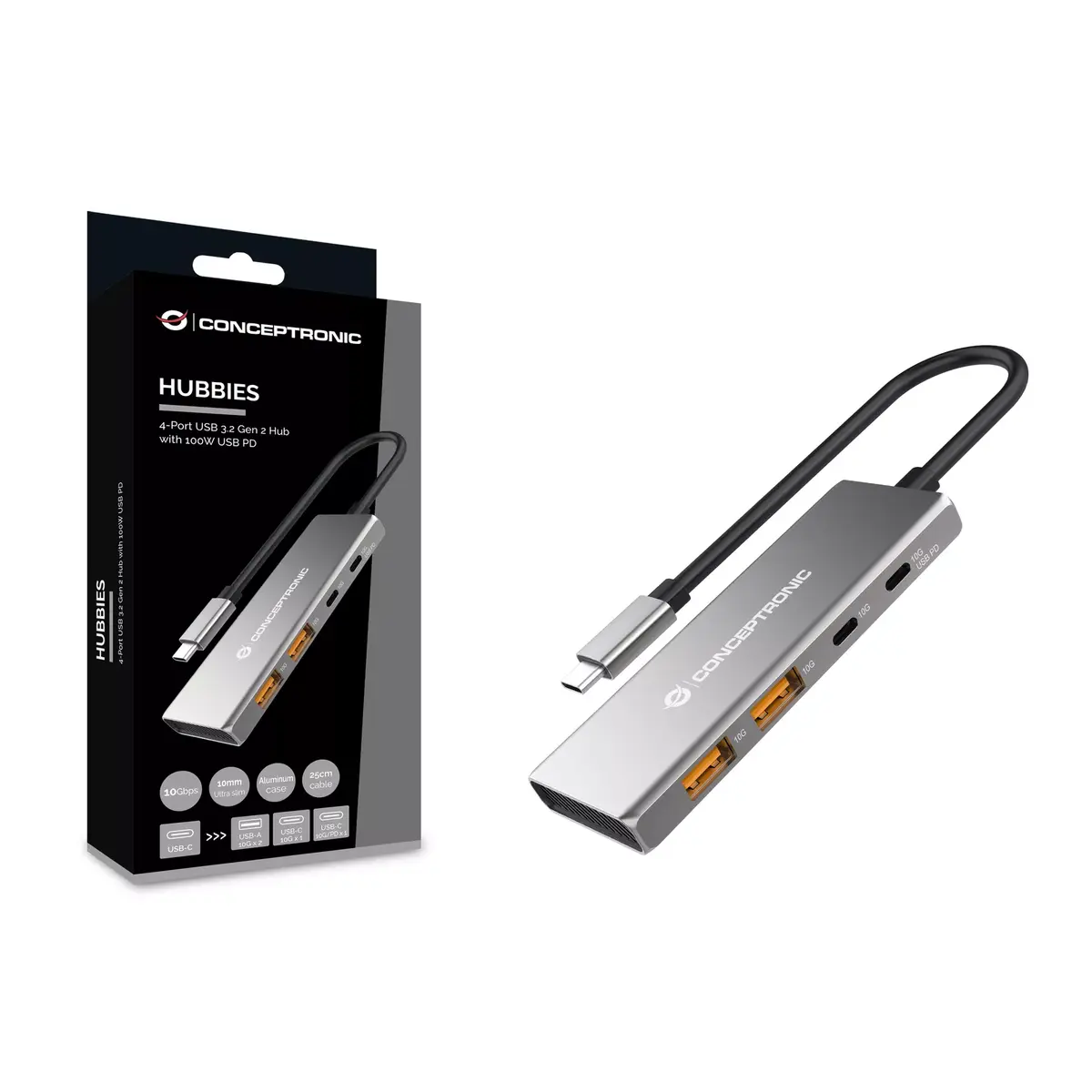 USB хаб Conceptronic HUBBIES15G Photo 2