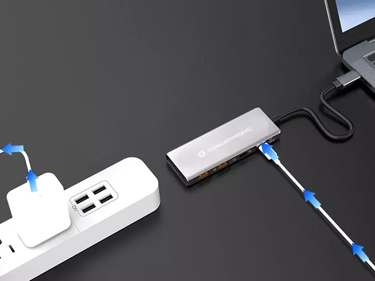 USB хаб Conceptronic HUBBIES15G Photo 4