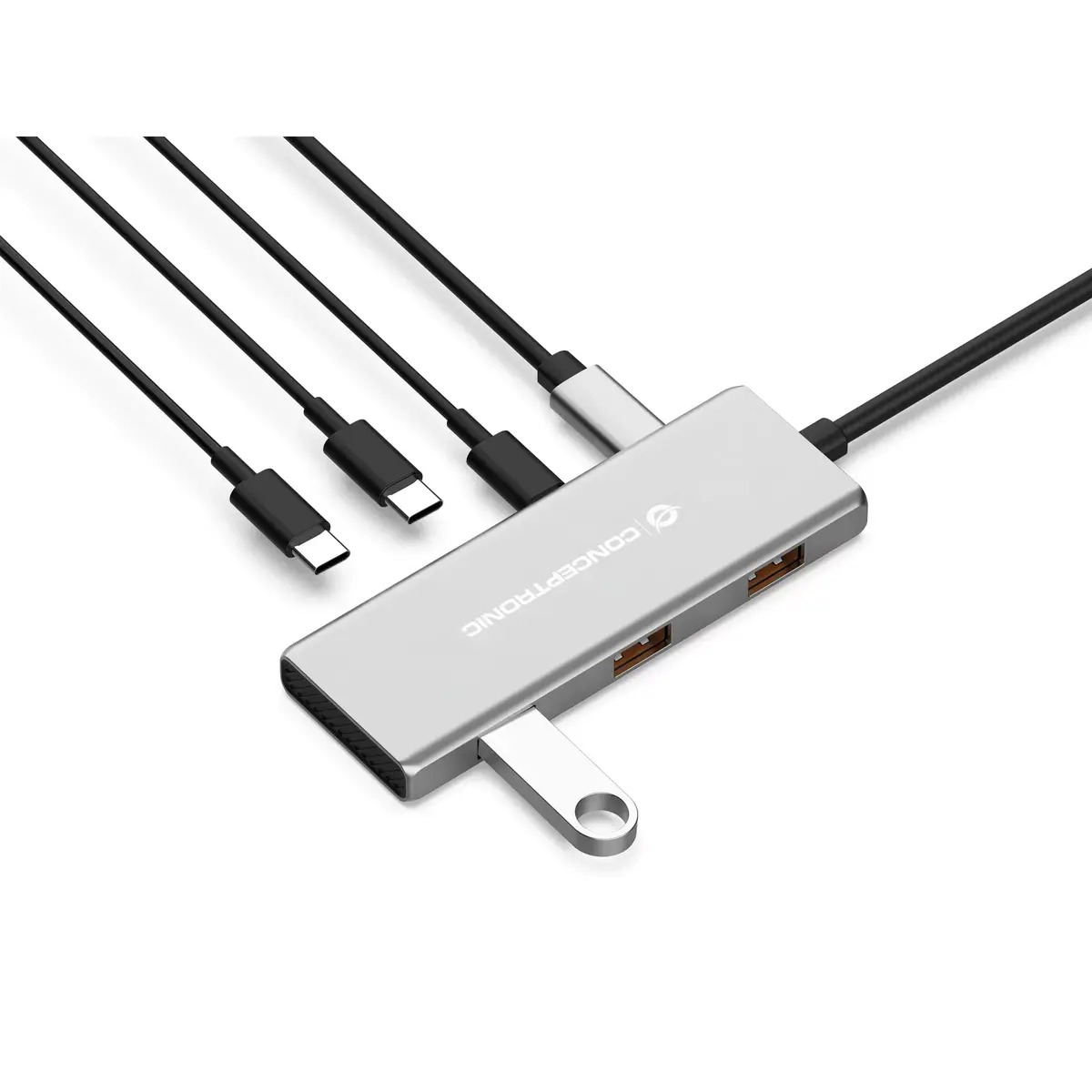 USB centrmezgls Conceptronic HUBBIES17G Photo 2