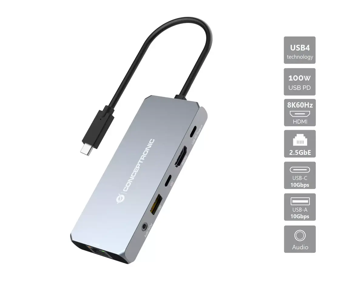 Док-станция Conceptronic DONN22G Photo 8