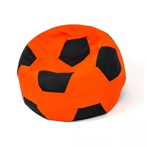 Sako maisiņš pouf Ball orange-black L 80 cm