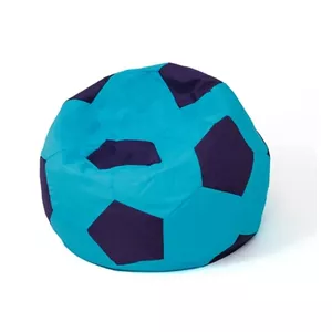 Futbola Sako soma pouffe zaļš-pelēks L 80 cm