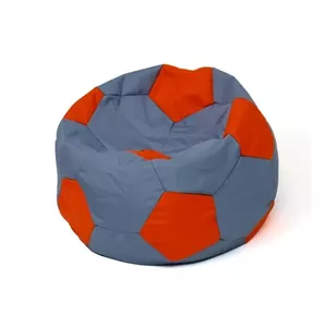 Futbola Sako soma pouffe pelēk-arkana L 80 cm