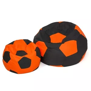 Sako maisiņš pouf Ball black-orange L 80 cm