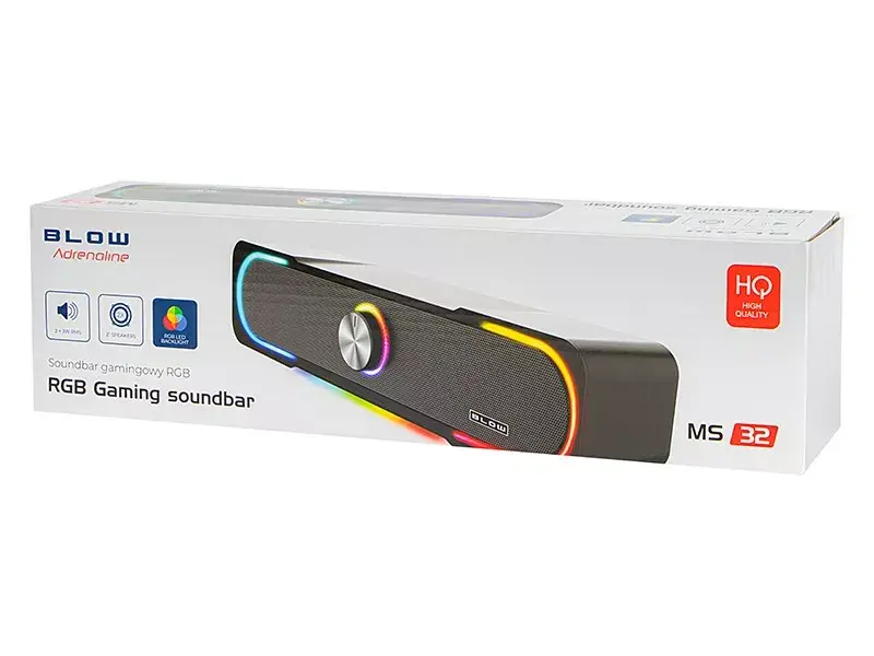 BLOW Soundbar MS-32 — 6 Вт проводная панель Photo 5