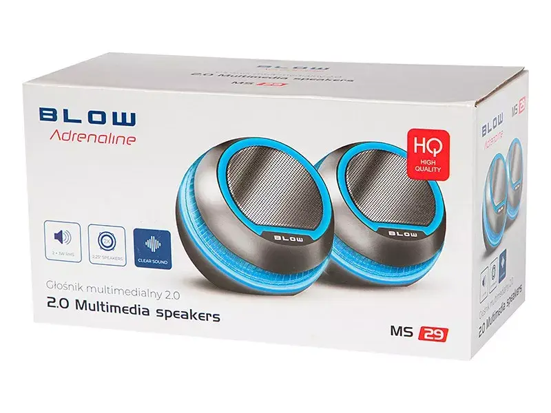 BLOW Speakers 2.0 MS-29 6W Photo 3