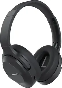 Беспроводные наушники Tonsil R55BT ANC Black — накладные, Bluetooth, активное шумоподавление