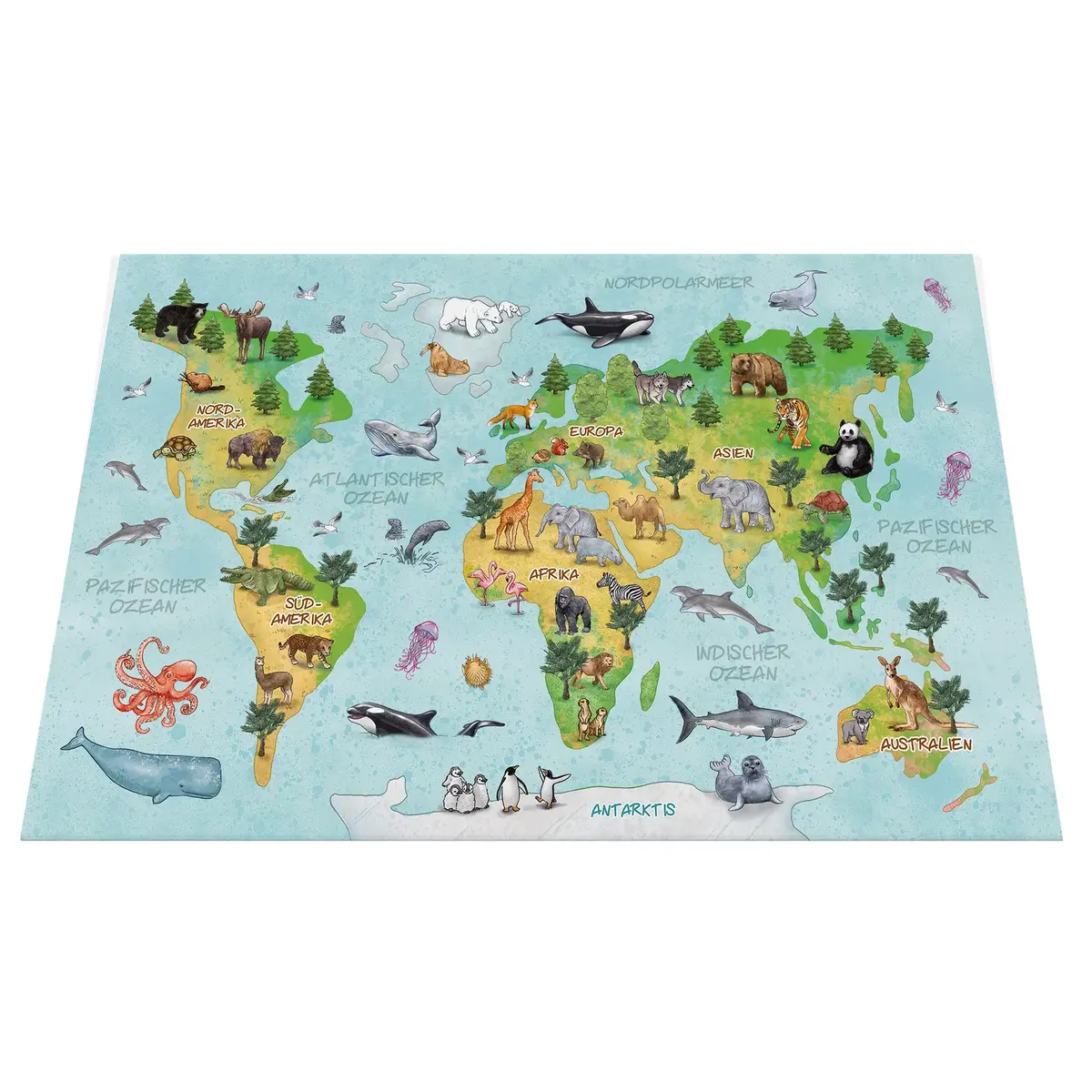 Настольный коврик HERMA World map 19667 Photo 4