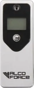 Alkotests AlcoForce AF-300 no AlcoForce — rokas digitālais alkohola mērītājs, viena lietotāja mutesgabals, darbināms no baterijām