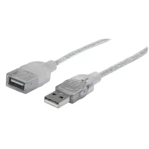 USB Extension Cable Manhattan 336314 1.8m Male to Female