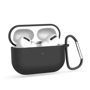 Protective case Tech-Protect for Apple AirPods Pro (1/2) with hook, Black