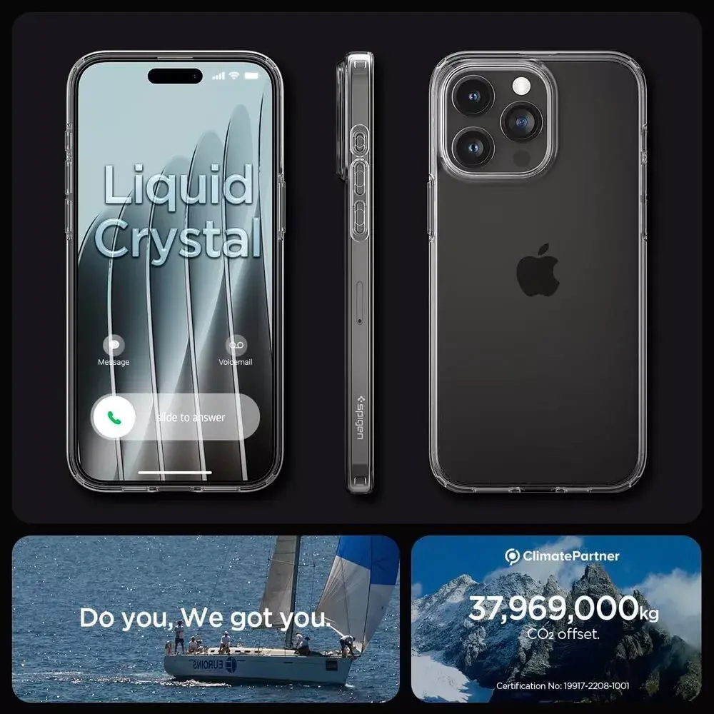 Cover Spigen iPhone 15 Pro Liquid Crystal Blossom Photo 11