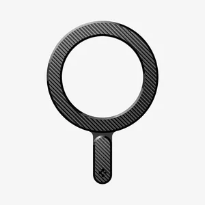Magnetic Ring Plate Spigen Magnet Ring Plate (MagFit) Carbon — Universal, Polycarbonate