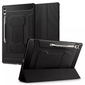 Флип-чехол Spigen Rugged Armor Pro для 37,1 см (14,6") планшетов — совместим с Galaxy Tab S9 Ultra и S8 Ultra, искусственная кожа + TPU