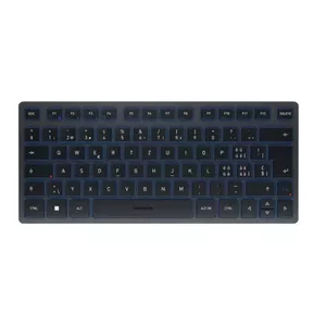 Bluetooth Keyboard CHERRY KW 7100 MINI BT QWERTZ Swiss Blue Wireless