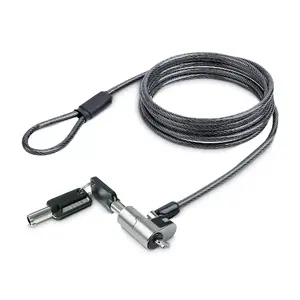 Laptop Cable Lock StarTech.com Nano 6ft Anti-Theft Keyed Lock Cut-Resistant