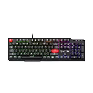 MSI Vigor GK41 Dusk LR US keyboard USB QWERTY English Black