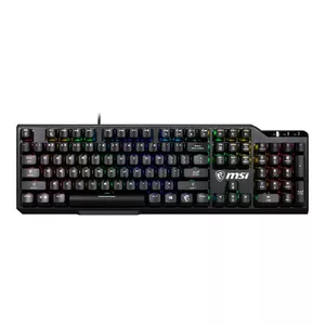 MSI Vigor GK41 LR US клавиатура USB QWERTY Английский Черный