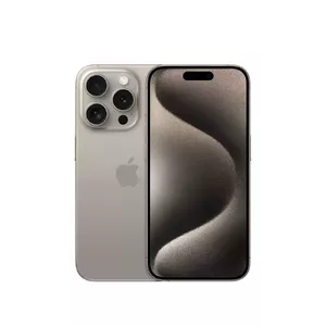 Viedtālrunis Apple iPhone 15 Pro — 6.1" (15,5 cm), A17 Pro, 128 GB, Dual SIM, 5G, Titanium