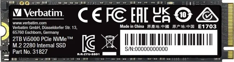 SSD Verbatim 2TB Vi5000 Photo 6